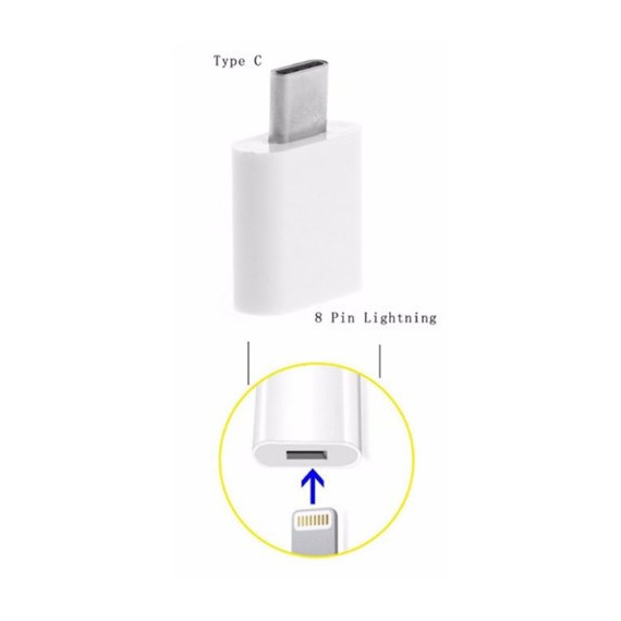 FGNS Adaptador Iphone Lightning/h a Tipo C/m AD090