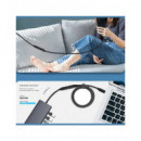 FGNS Cable Extensor Tipo C M/h 1MTR Negro 60W