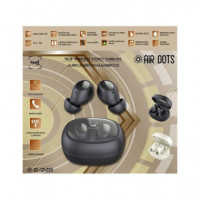 SAMI Auriculares BLUETOOTH Air Dots RS-12438 con Estuche de Carga Blanco Cancelacion RUIDO,IPX4