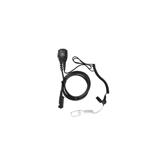 KOMUNICA Micro Auricular PWR-23-STP-9000-TUB con Tubo Acustico Pines/compatible con Sepura: SCL3 Ser