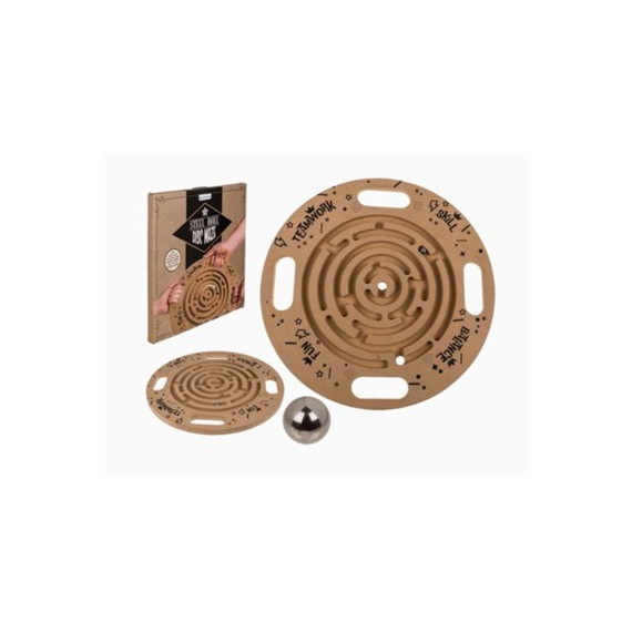 OUT OF THE BLUE Juego Disco Laberinto con Bolas de Acero Disc Maze 76/5716