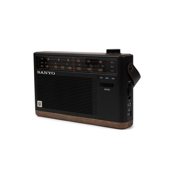 SANYO Radio Grande Recargable Fm/am KS138