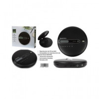 SANYO Reproductor CD Discman KS139 con Transmisor BLUETOOTH y Auriculares Incluidos