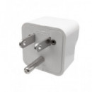 EUROCONNEX Adaptador Enchufe Universal H a Plano/m con Toma Tierra para Usa y Canada 3801E