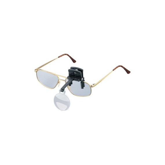 ESCHENBACH Lupa de Clip para Sujetar a la Montura de las Gafas 7X 28D 164670