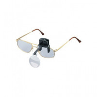 ESCHENBACH Lupa de Clip para Sujetar a la Montura de las Gafas 7X 28D 164670