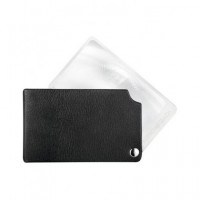 ESCHENBACH Lupa de Tarjetas Bancarias Visopocket 2.5X Negra Dimensiones 74X48MM 172156
