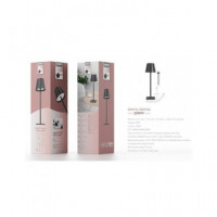 MAYOU Lampara Portatil Recargable Tactil 3 Intensidades SH0174 Blanco