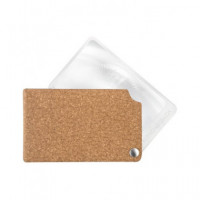 ESCHENBACH Lupa de Tarjetas Bancarias Visopocket 2.5X Marron Dimensiones 74X48MM 172146