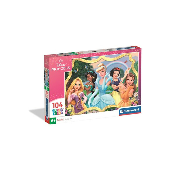 CLEMENTONI Puzzle 104 Piezas Princesas Disney