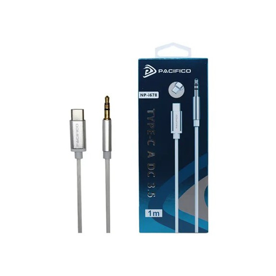PACIFICO Cable Tipo C a Mini Jack 3.5MM MP-I678 1MTR