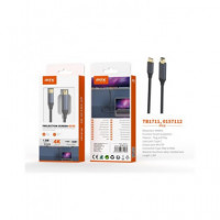 MTK Cable Tipo C/m a Mini Displayport/m 1.8MTRS 4K TB1711
