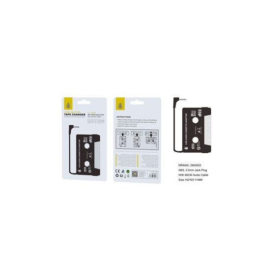 Oneplus Adaptador Cassete Jack 3.5MM NR9400  ONE PLUS
