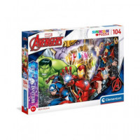 CLEMENTONI Puzzle 104 Piezas Marvel Avengers