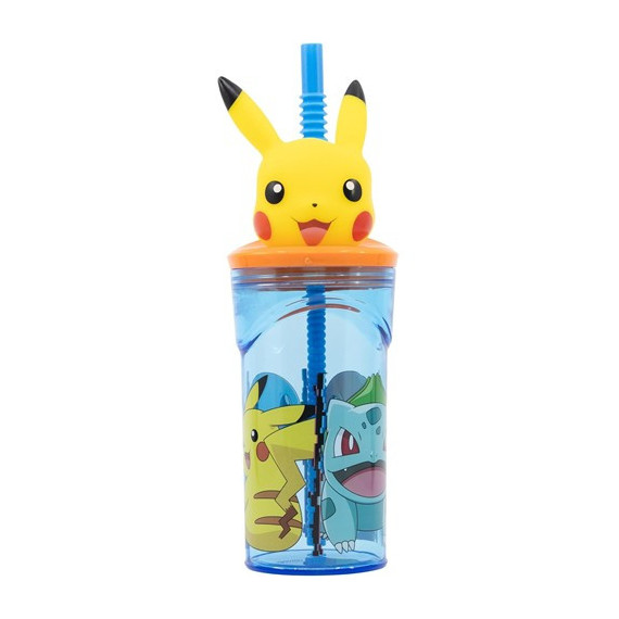 STOR Vaso Figura 3D Pokemon Pikachu 360Ml