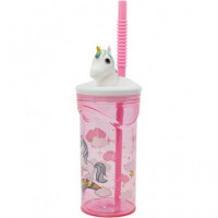 STOR Vaso Figura 3D Unicornio Rain 360ML