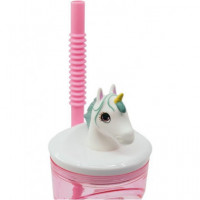 STOR Vaso Figura 3D Unicornio Rain 360ML