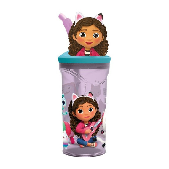 STOR Vaso Figura 3D GABBY DOLLHOUSE 360Ml
