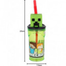 STOR Vaso Figura 3D Minecraft 360Ml