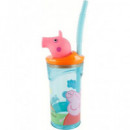 STOR Vaso Figura 3D Peppa Pig 360ML