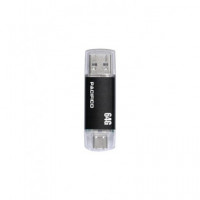 PACIFICO Pendrive Dual 64GB Tipo C/usb a NP-L1790