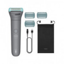 PHILIPS Afeitadora Corporal y Zona Intima Series 3 BG3485/15 Recargable Sumergible con Funda