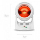 MEDISANA Lampara Infrarroja IR850 para Relajacion Muscular 300W Inclinacion Ajustable