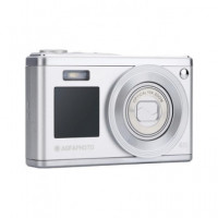 AGFAPHOTO Camara de Fotos Digital DC9200 Plata Pantalla Doble  24MP,10X Zoom Optico 4K