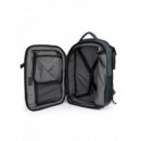 GABOL Mochila Data 15,6" con 4 Compartimentos Gris