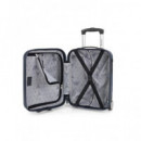 GABOL Mini Maleta Cabina 2 Ruedas Future Plus Azul Marino para Colocar Debajo del Asiento