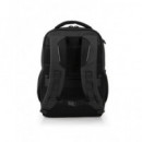 GABOL Mochila Disk con 3 Compartimentos 15,6" Negro 414555 001