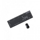 AQPROX Teclado + Raton con Cable MX245 USB 2.0 1000DPI Negro