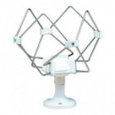 Omnimax Antena Tv-fm para Caravana, Coche, Barcos 12-24V con Amplificador Incluido,opcion Mastil.  LALO