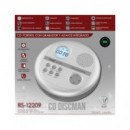 SAMI Reproductor CD Discman Bateria Rec./altavoz/usb/micro Usb/grabado Auriculares Inclu./ RS-12209