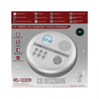 SAMI Reproductor CD Discman Bateria Rec./altavoz/usb/micro Usb/grabado Auriculares Inclu./ RS-12209