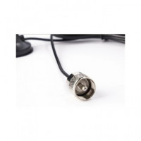 JOPIX Antena CB/27 Mini con Base Magnetica MAG-7 Cable RG-58 y Conector PL-259