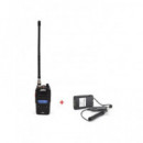 JOPIX Walkie Tamaño Mini  Portatil  CB-80 Cb 27MHZ 4W Am-fm 40 Ch+ con Eliminador de Bateria