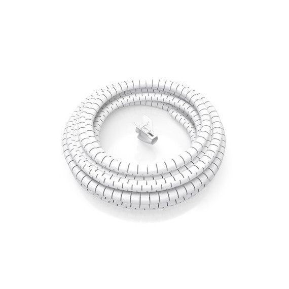 AISENS Organizador De Cable En Espiral 25mm 3Mtrs Blanco A151-0919