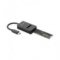 AISENS Adaptador USB C 3.2 GEN2 a M.2 Sata/nvme ASUC-M2D011-BK