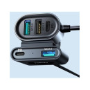 JOYROOM Cargador Coche 78W con 3X USB y 2X Tipo C con Cable 1.5MTRS