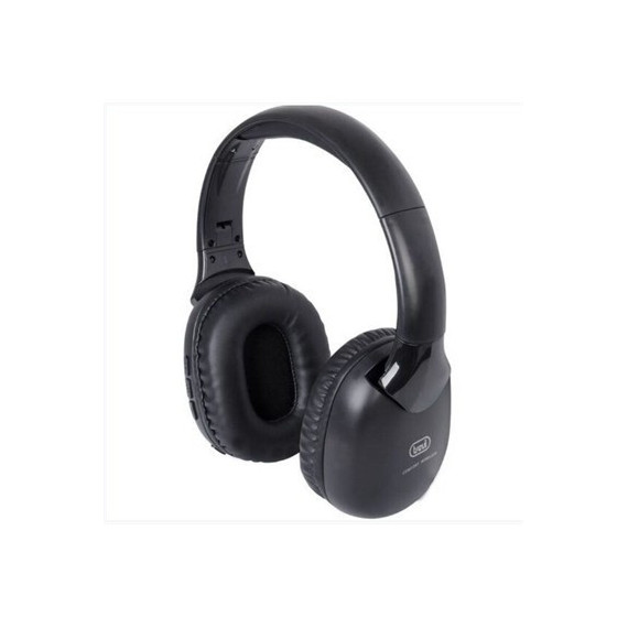 TREVI Auricular TV Inalambrico con Base FRS1490RW con Optico y Conexion Dual Negro