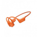 DOOGEE Auricular Conduccion Oseo y Aire Boneair Swim INALAMBRICO/MP3 64GB para Natacion Naranja