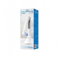 REMAX Lampara Led Plegable Con Reloj RT-E601 Blanco