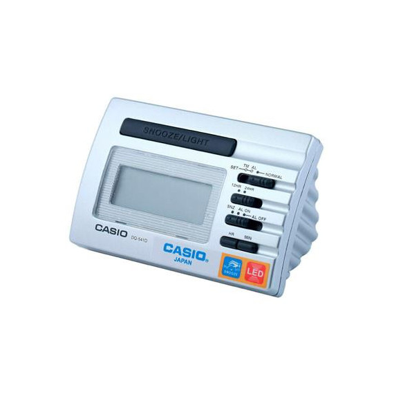 CASIO Reloj Despertador Digital Mod DQ-541D Plata