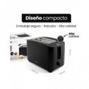 CLATRONIC Tostadora de Pan Ta 3801 Negro Calentador de Panecillos y Gofres, Funcion Descongelacion