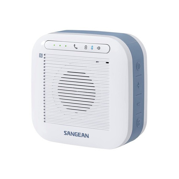 SANGEAN Altavoz BLUETOOTH Impermeable para Ducha H200 Blanco