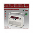 SAMI Radio Vintage Recargable/bt/usb Blanco RS-11846