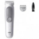 BRAUN Afeitadora de de Cuerpo Series 5 Bg 5500 Recargable Lavable con 2 Accesorios
