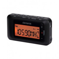 AIWA Radio Bolsillo Digital Am/fm con Sleep RD-10 Negro