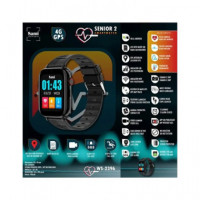 SAMI Reloj Smartwatch 4G G9S  Senior 2 Negro WS-2396